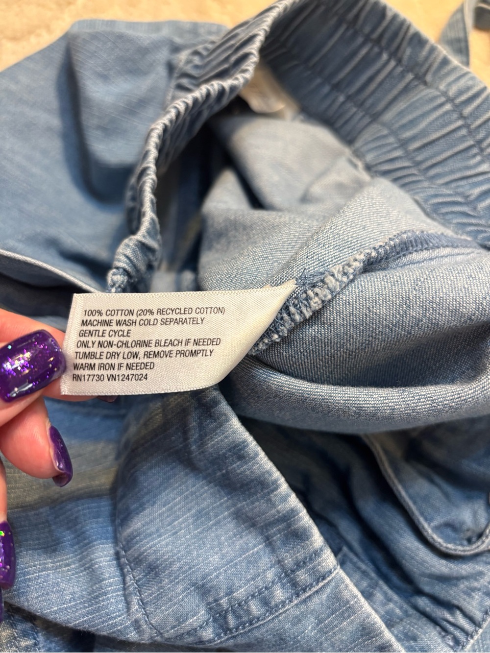 Universal Thread Denim Skirt Size 6 Light Blue Tie-Waist Belt Midi A-Line Jean - Picture 10 of 12